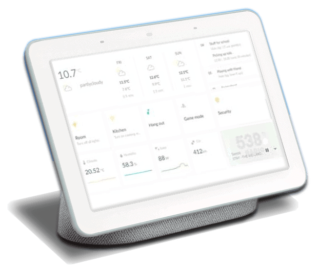 home assistant on google nest hub