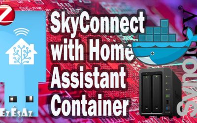 SkyConnect Zigbee koordinátor használata Home Assistant Containerben